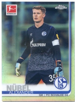 2019-20 Topps Chrome Bundesliga Refractor #67 Alexander Nübel - FC Schalke 04