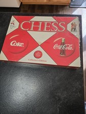 New Sealed Coca Cola Coke Chess Full Set Game...