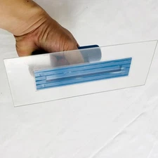 Skimming Trowel Finishing Trowel with Handle Professional Plastering Trowel for