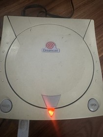 Sega Dreamcast HKT-3020 Console & Power Cord Only. Tested!