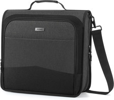 MoKo Zipper Binder with Multi-Pocket, 3-Inch 3 Ring Zipper Binder, 600 Sheets Ca