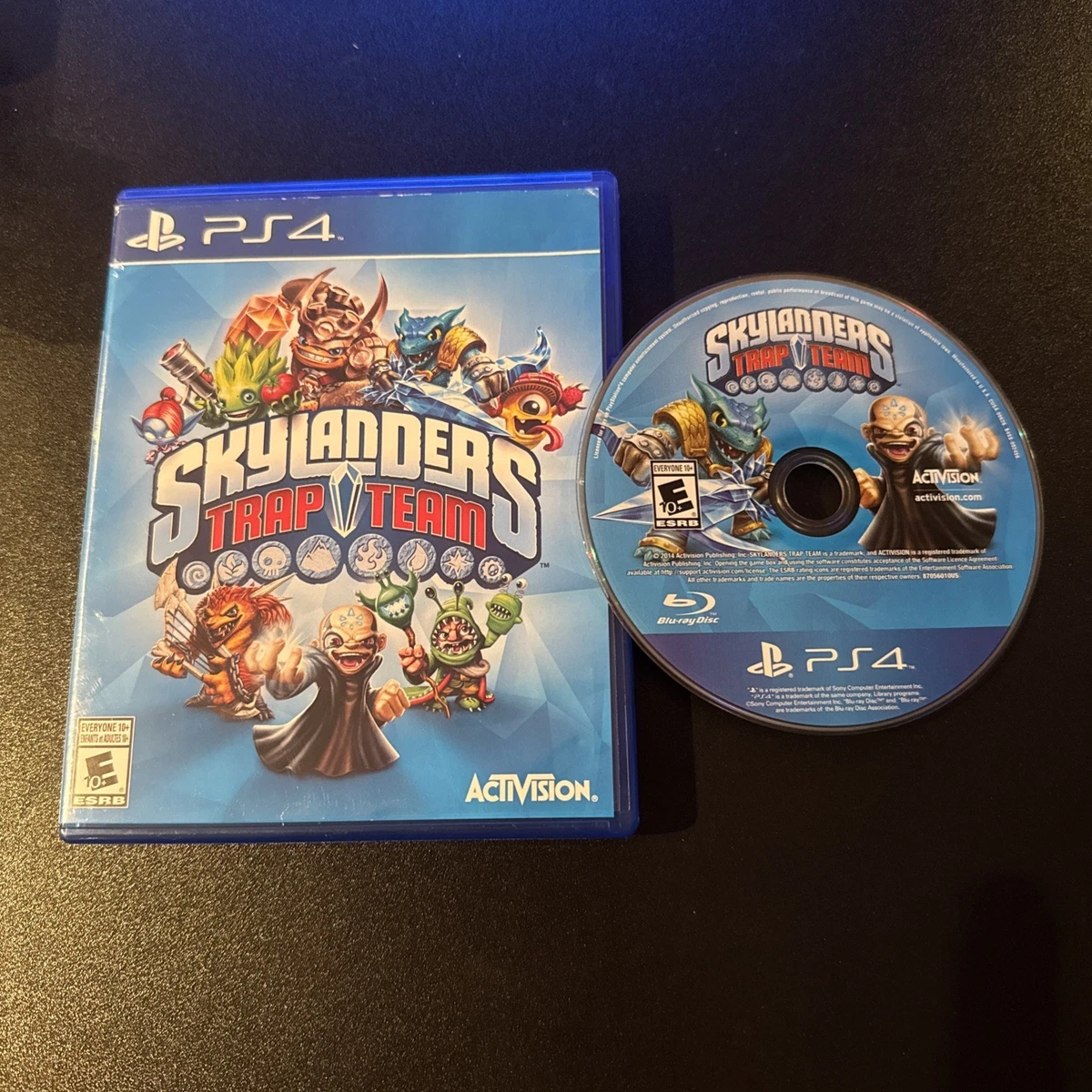 Lot De 3 Figurines Skylanders Trap Team (PS4, 2014) - Très Bon état