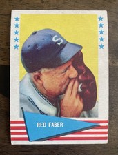 1961 Fleer Baseball Greats - Red Faber #24