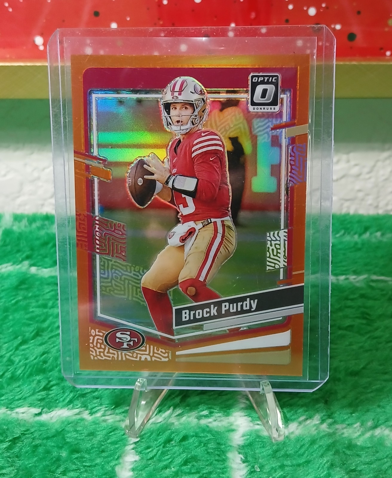 2023 Panini Donruss Optic - Brock Purdy #168 Orange Prizm /249