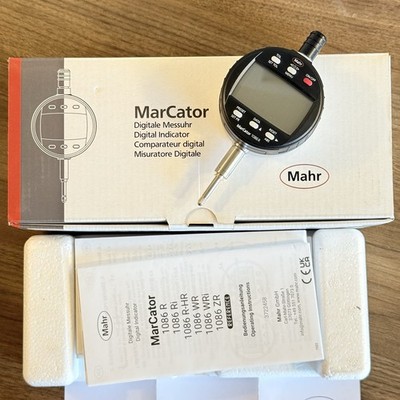 Mahr MarCator 1086ZR Digital Indicator .00002''/.0005mm & .5  Range 4337150