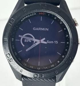 Garmin Approach S60 Golf GPS Smartwatch Black A03116 w/ Charge Cable Tested