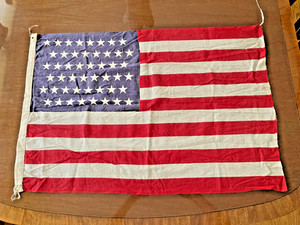 United States 48 state flag plus civil war era Grand Republic of the Army flag
