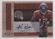 2010 Playoff Contenders Rookie Roll Call Black /10 Arrelious Benn #15 Auto i5f