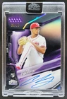 2026 Topps Chrome Black Chase Burns Chrome Black Autographs (RAW)