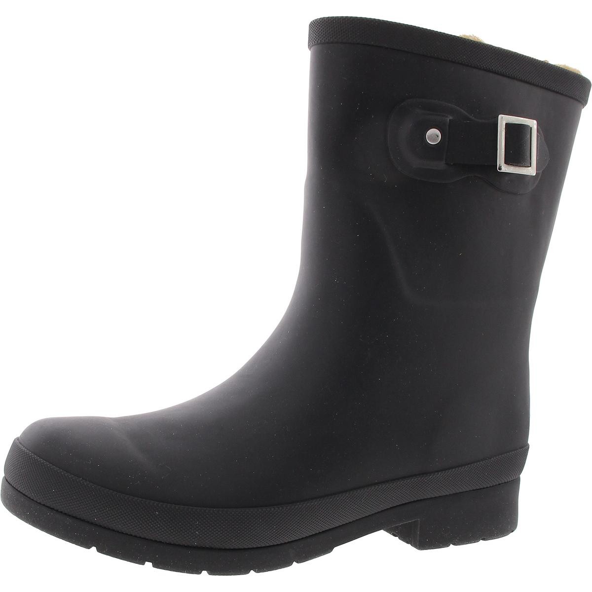 Мужские черные непромокаемые ботинки Chooka с подкладкой из искусственного меха 10 Medium (D) BHFO 9835