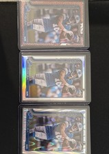 Topps 2025 Chrome Isaac Teslaa Lions Rookie Card 3 Card #320 Refractor Lot