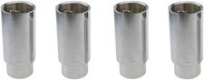 Autokato 2‑Post Lift Truck Extension Adapter 6″ Silver Tall Extensions Set Of 4