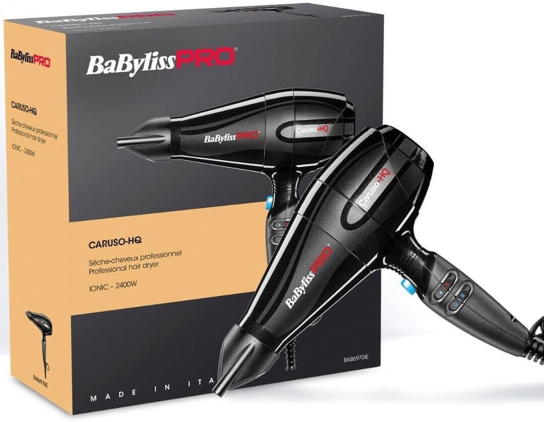 Asciugacapelli BaByliss PRO Caruso Ionic 2400W - Piega Perfetta a Casa - 2