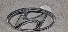 HYUNDAI FRONT CHROME BADGE EMBLEM 150MM