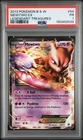 2013 POKEMON BLACK & WHITE LEGENDARY TREASURES #54 MEWTWO EX PSA 1