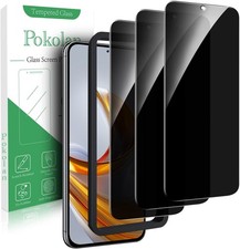 3 Pack Anti Spy Privacy Screen Protector with Alignment Frame for Samsung Galaxy
