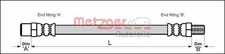 Flexible de frein Volvo 440