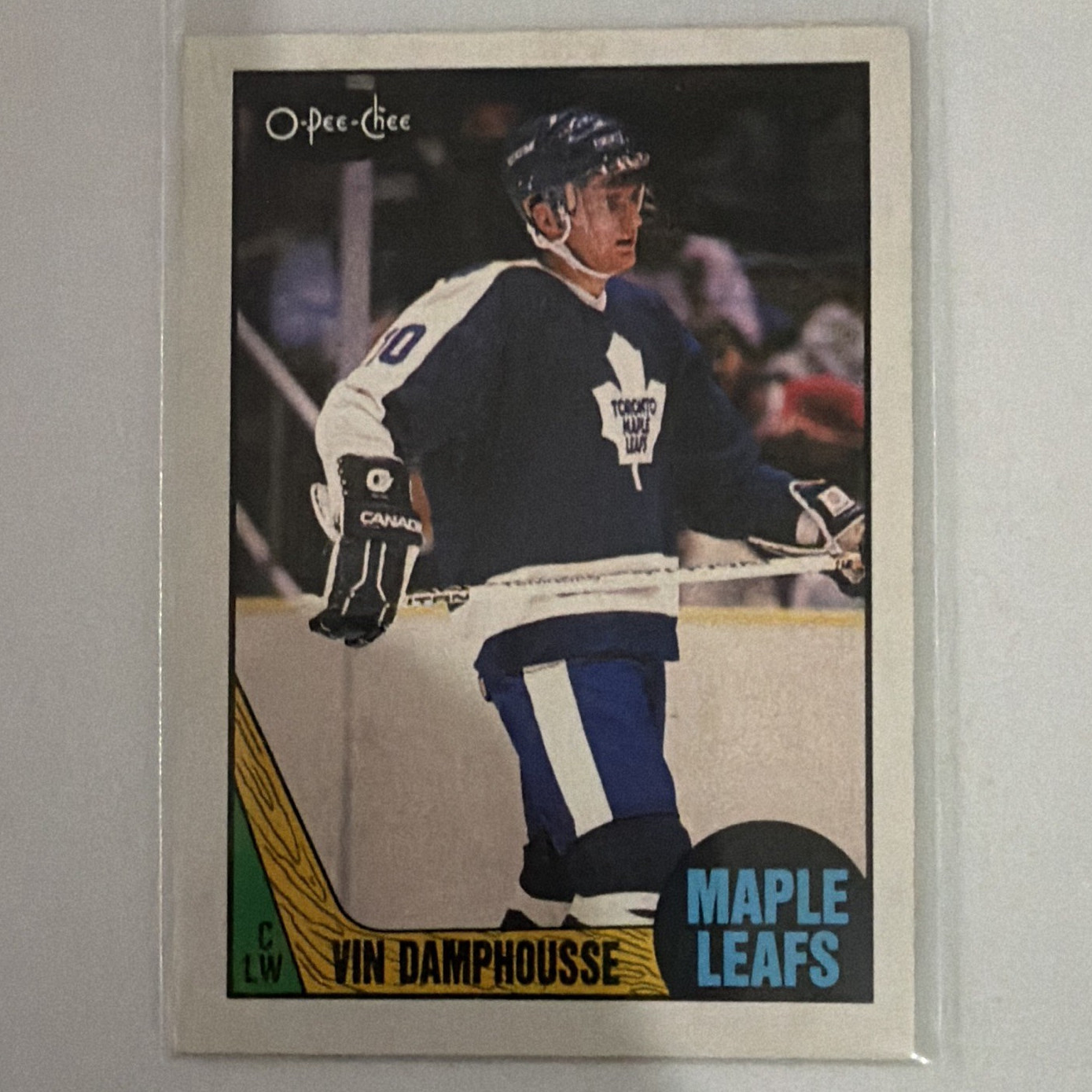 O-Pee-Chee 1987-88 Vincent Damphousse #243 Toronto Maple Leafs NHL Base Set