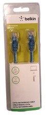 Belkin Cat5e Networking Cable 2M 6.6ft Blue 1 Gbps
