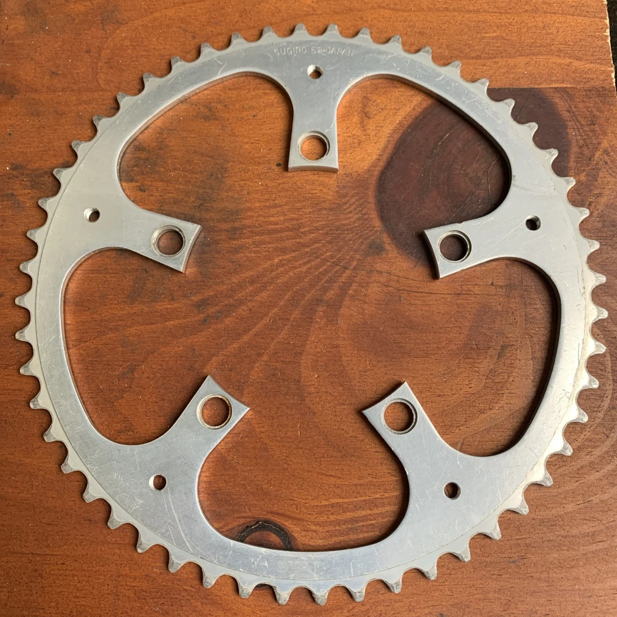 Sugino Silver Bicycle Chainrings & BMX Sprockets 50 Tooth Teeth