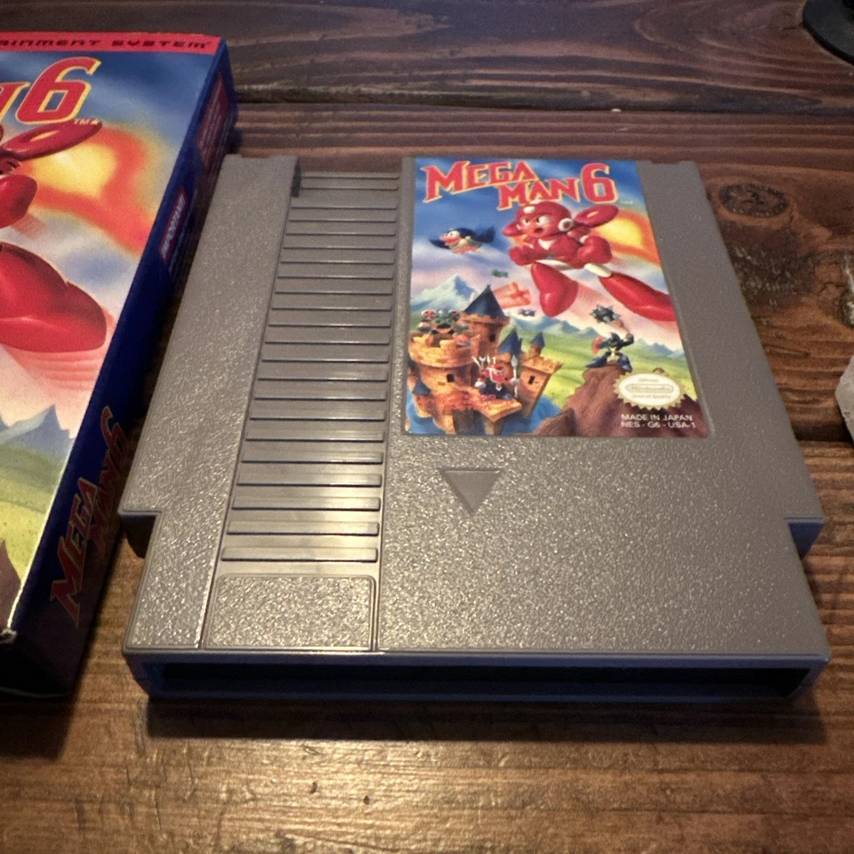 Mega Man 6 1994 (Nintendo Entertainment System) NES casi como nuevo intacto cib Foto 2 de 4