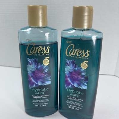 Caress Hypnotic Aura Tuberose & Patchouli Body Wash Discontinued Lot of 2