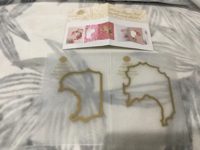 Anna Griffin Floral Frame Cut & Emboss Folders AG-1051H New 697695