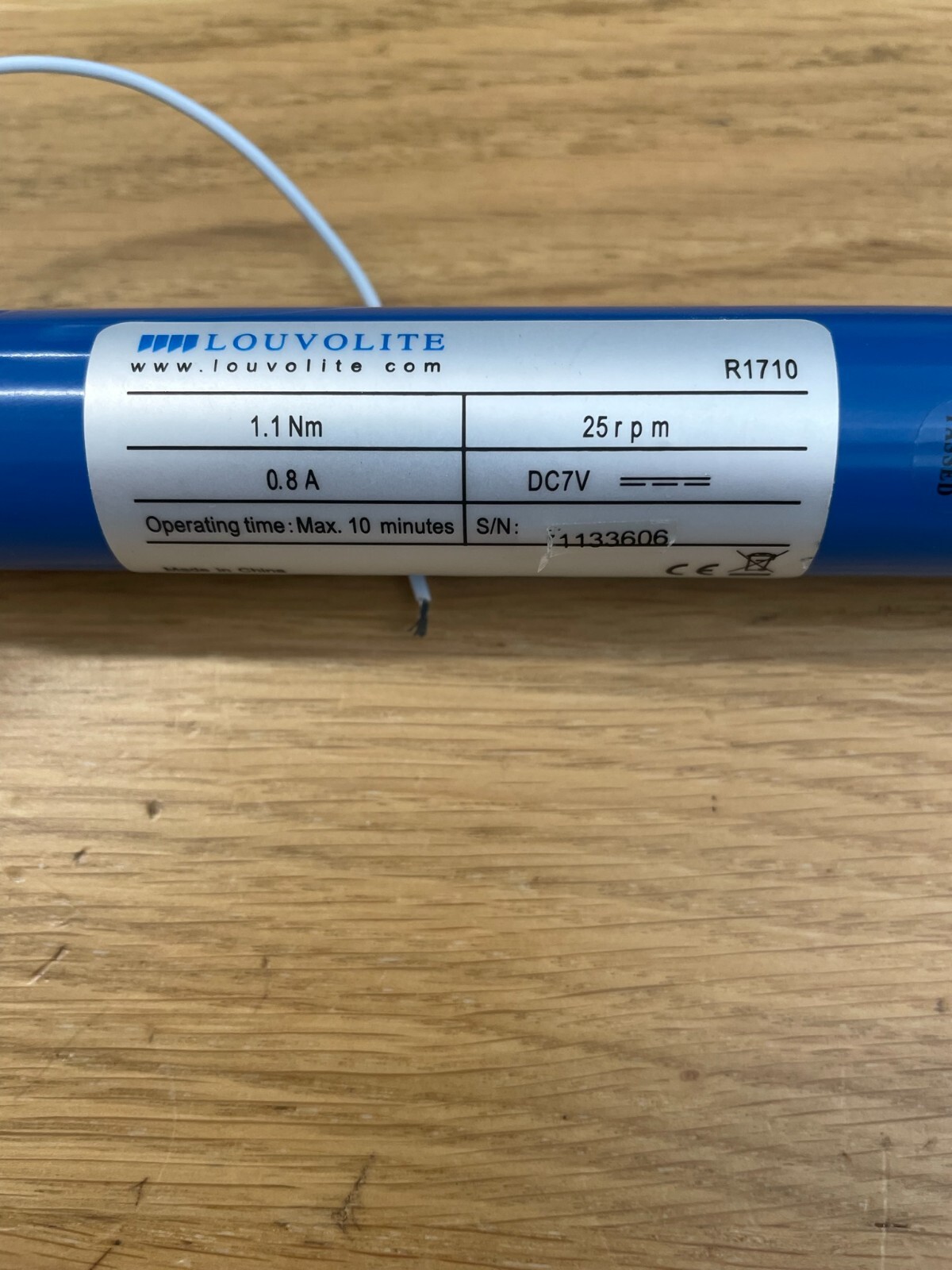 Louvolite Roller Blind Battery R1710 Replacement eBay