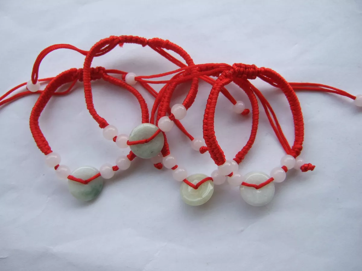 Jade necklace red string online