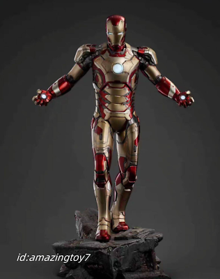 アイアンスタジオ　アイアンマン マーク42 Queen Studio MARK 42 Iron Man Resin Model Statue 1/4 Scale | eBay