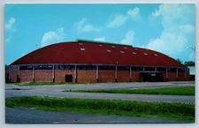 Coliseum Southeastern Dairy Festival Hammond Louisiana University Postcard N1F