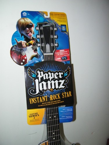 WowWee Paper Jamz Guitar Series 2 Guitar New & Sealed Bonus Songs 6211 NEW - Picture 5 of 8