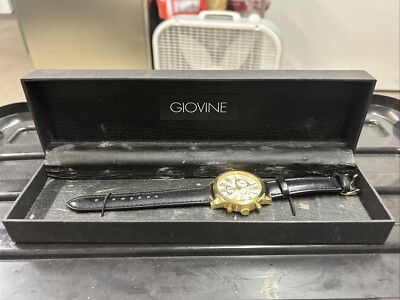 Giovine Non-plus Ultra Quartz Chronograph Men s Watch 