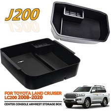 For Toyota Land Cruiser J200 Series Console Armrest Storage Box Tray Organizer