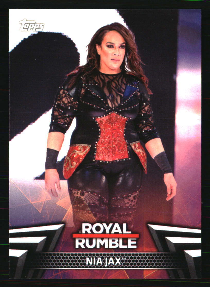 Nia Jax 2018 Topps WWE Women's Division Royal Rumble #RR-16 WRESTLING Card