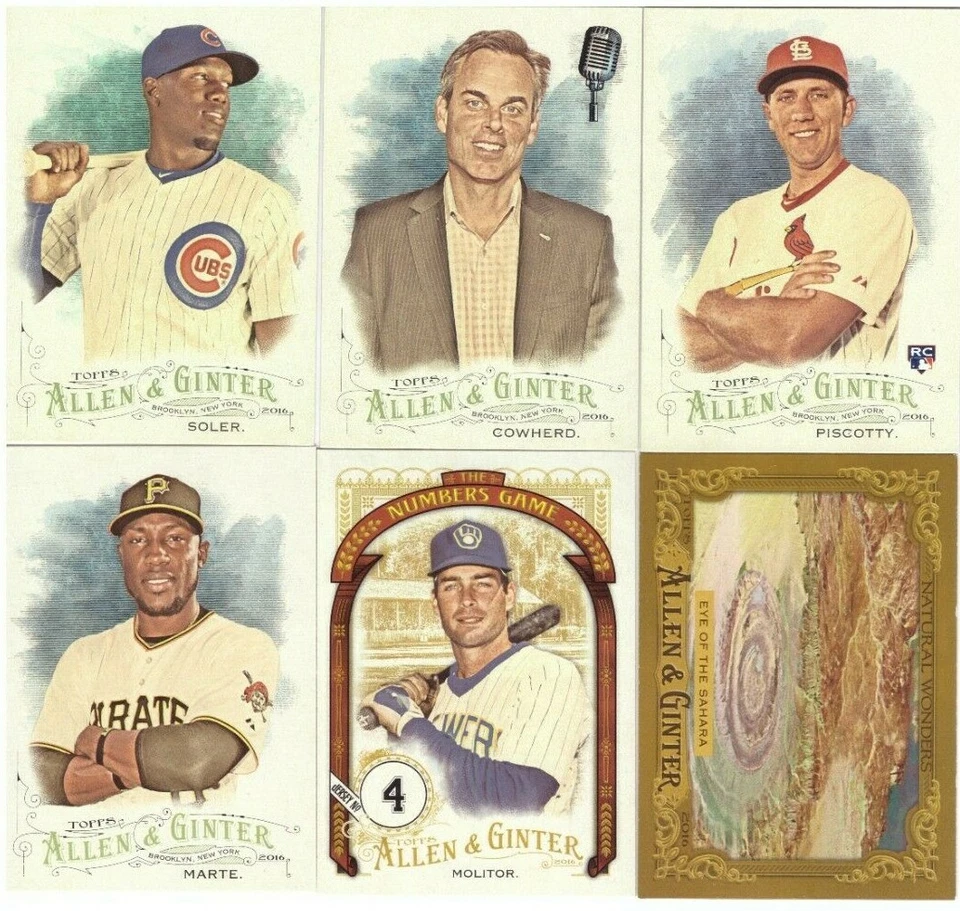 2015 2016 2017 2018 2019 Allen & Ginter Cards, Ships FREE, Buy 2 Get 2 FREE - Image 3 of 4
