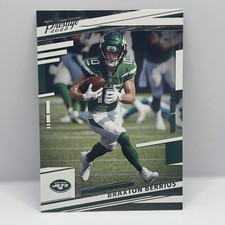 2022 Panini Prestige Football Braxton Berrios Base #229 New York Jets