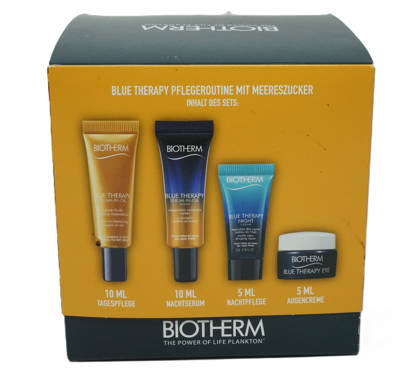 Biotherm Blue Therapy Cream in Oil 10ml Nachtserum 10ml Nachtpflege 5ml Augencre