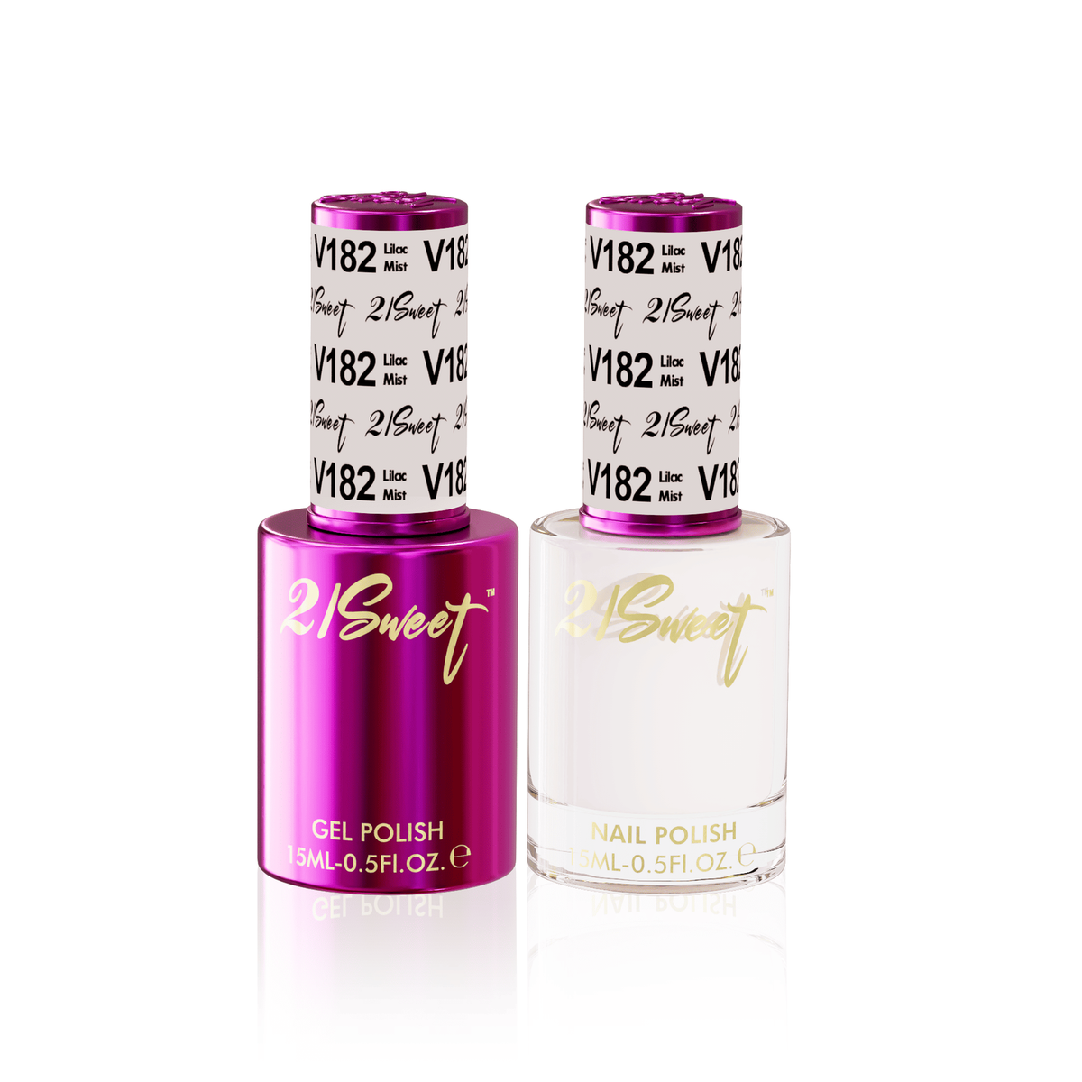 21sweetbeauty Duo (Gel + Nail Polish) Lilac Mist-V182 | eBay