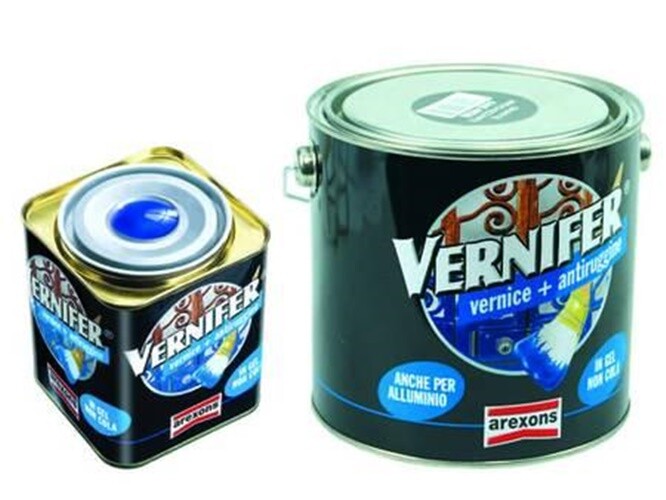VERNIFER VERNICE ANTIRUGGINE IN GEL  - grafite antichizzato (4930) ml.2000