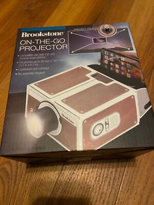 Brookstone On-The-Go Projector