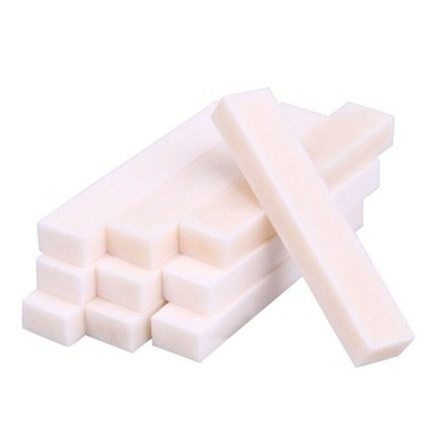 10Pcs Electric Guitar Nut Saddles Bone Guitar Nut Slotted Bone Nut Saddles