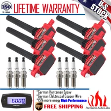 6 Ignition Coils and Spark Plugs for Chrysler Jeep Grand Cherokee V6 3.6L UF648