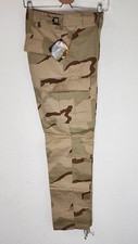 US ARMY Pant Mens X Small Regular Desert Storm Tri Color Camo Combat BDU Uniform