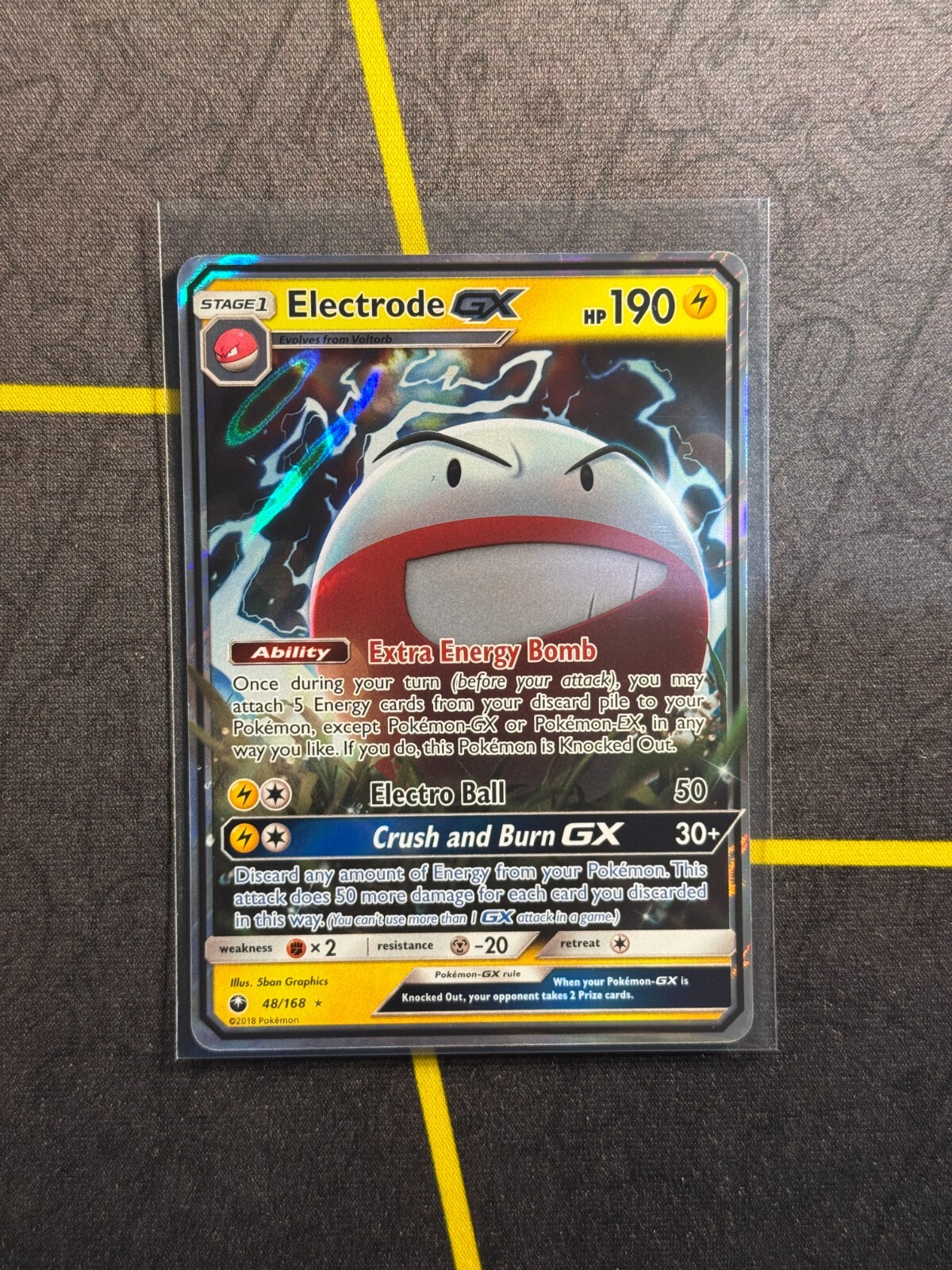 Electrode GX 48/168 - Pokemon TCG Celestial Storm Sun & Moon Ultra Rare Card NM