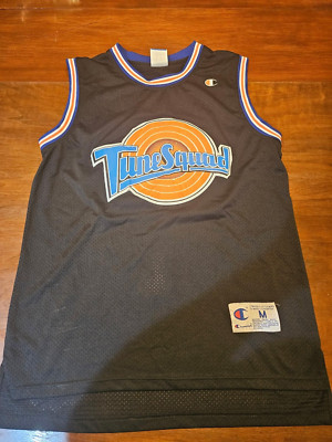 Champion Authentic Athletic Apparel Tune Squad Michael Jordan Jersey Medium