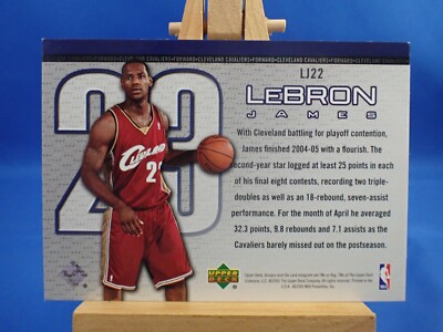 LeBron James Upper Deck 2005 05 LJ22 | eBay