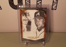 Chipper Jones 2018 Topps Gallery 🔥 Masterpiece Orange #d /25 🔥 Braves