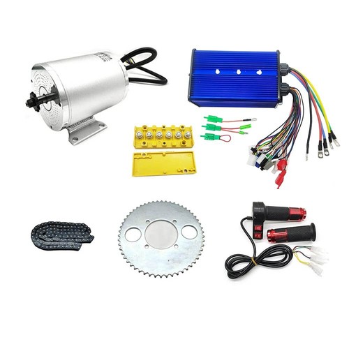 Electric Brushless DC Motor Complete Kit, 48V 2000W 4300RPM High Speed... eBay