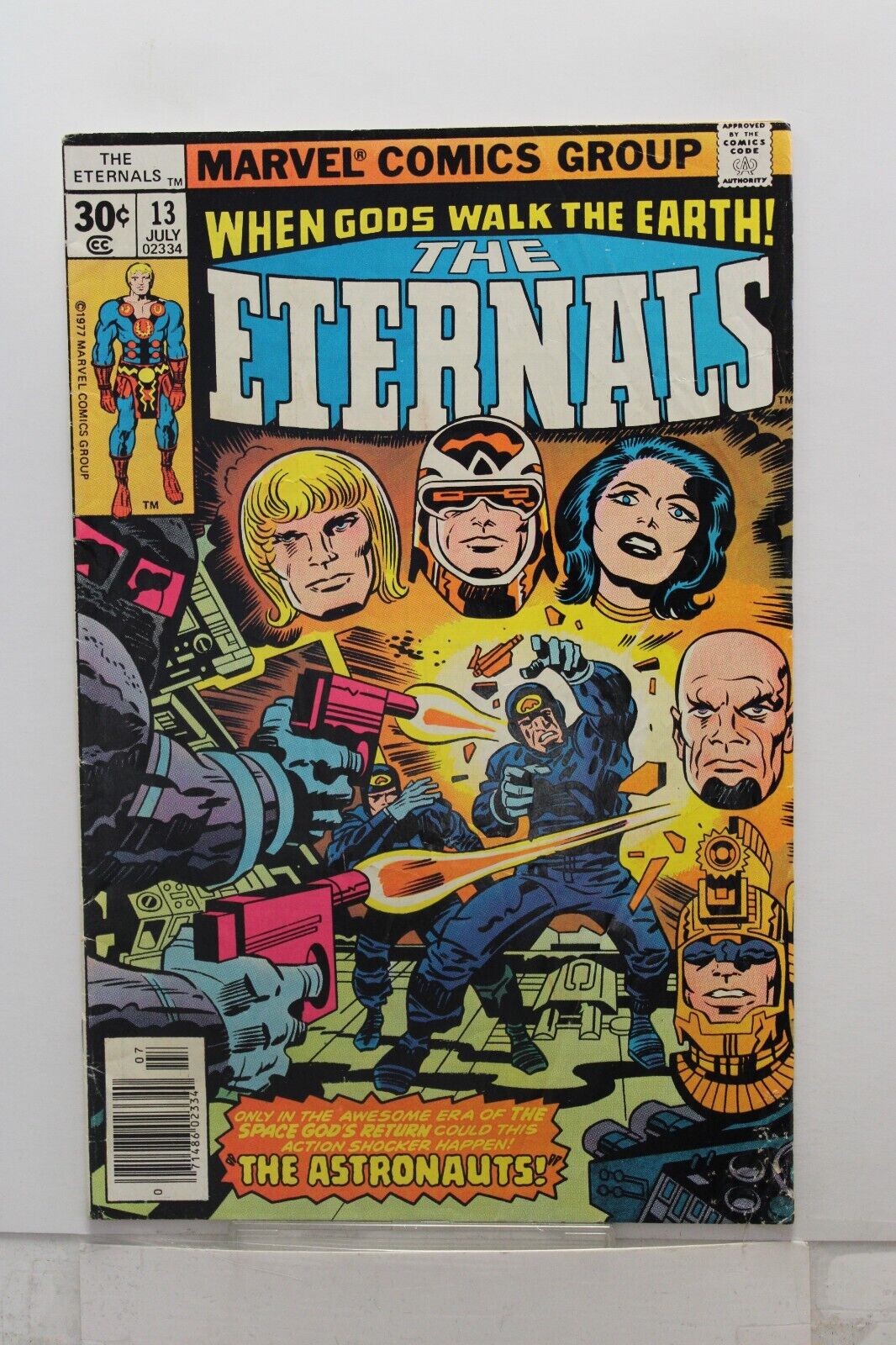 ETERNALS #13 (1977) 1st Gilgamesh, 1st One Above All, Jack Kirby, Marvel Comics